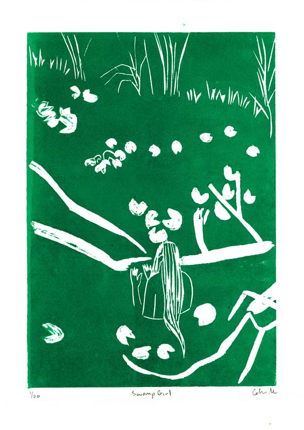 Cahaya Milne Swamp Girl (green)