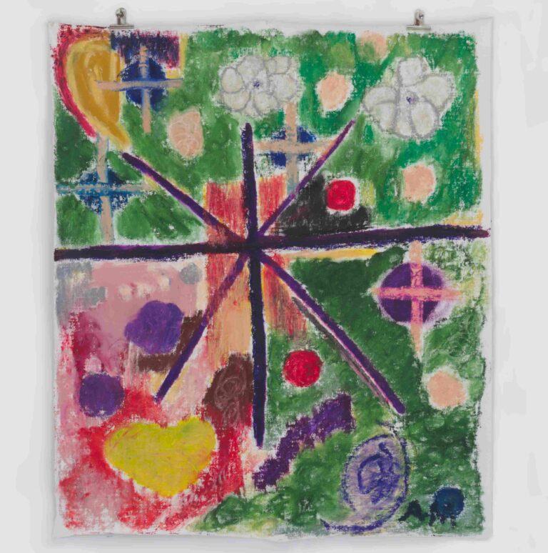 family - oil stick on unstretched canvas- 1060x900mm Resized